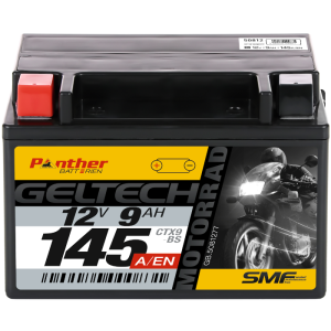 Panther CTX9-BS MC Gelbatteri 50812 12V 9Ah