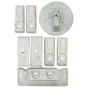 Anodesett Aluminium Mercury Verado 6