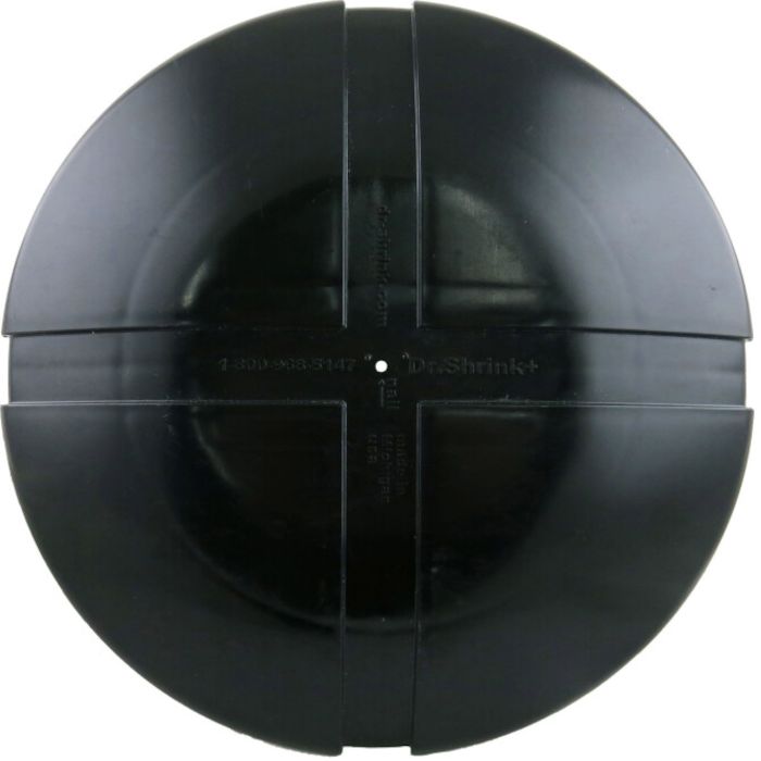 Toppplate for støtte strammebånd